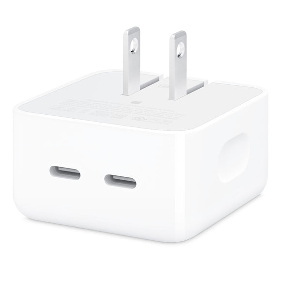 35W Dual USB-C Port Compact Power Adapter